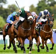 11 September 2021; Real Appeal, with Shane Foley up, on their way to winning The Clipper Logistics Boomerang Mile during day one of the Longines Irish Champions Weekend at Leopardstown Racecourse in Dublin. Photo by Matt Browne/Sportsfile