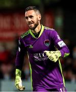 10 September 2021; Mark McNulty of Cork City during the SSE Airtricity League First Division match between Cork City and Shelbourne at Turner Cross in Cork. Photo by Michael P Ryan/Sportsfile