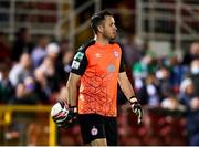 10 September 2021; Brendan Clarke of Shelbourne during the SSE Airtricity League First Division match between Cork City and Shelbourne at Turner Cross in Cork. Photo by Michael P Ryan/Sportsfile