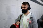 11 September 2021; Ronan McNamee of Tyrone arrives ahead of the GAA Football All-Ireland Senior Championship Final match between Mayo and Tyrone at Croke Park in Dublin. Photo by Stephen McCarthy/Sportsfile