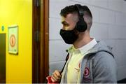 11 September 2021; Ronan McNamee of Tyrone arrives ahead of the GAA Football All-Ireland Senior Championship Final match between Mayo and Tyrone at Croke Park in Dublin. Photo by Stephen McCarthy/Sportsfile