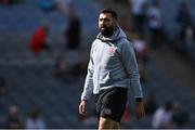 11 September 2021; Tyrone selector Joe McMahon walks the pitch before the GAA Football All-Ireland Senior Championship Final match between Mayo and Tyrone at Croke Park in Dublin. Photo by Piaras Ó Mídheach/Sportsfile