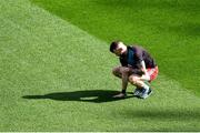 11 September 2021; Ronan McNamee of Tyrone on the field before the GAA Football All-Ireland Senior Championship Final match between Mayo and Tyrone at Croke Park in Dublin. Photo by Daire Brennan/Sportsfile