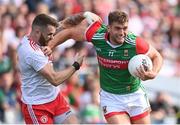 11 September 2021; Aidan O'Shea of Mayo in action against Ronan McNamee of Tyrone during the GAA Football All-Ireland Senior Championship Final match between Mayo and Tyrone at Croke Park in Dublin. Photo by Ramsey Cardy/Sportsfile