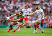 11 September 2021; Aidan O'Shea of Mayo in action against Ronan McNamee of Tyrone during the GAA Football All-Ireland Senior Championship Final match between Mayo and Tyrone at Croke Park in Dublin. Photo by Ray McManus/Sportsfile