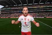 11 September 2021; Niall Sludden of Tyrone celebrates after his team won the GAA Football All-Ireland Senior Championship Final match between Mayo and Tyrone at Croke Park in Dublin. Photo by Ramsey Cardy/Sportsfile