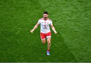 11 September 2021; Pádraig Hampsey of Tyrone celebrates after the GAA Football All-Ireland Senior Championship Final match between Mayo and Tyrone at Croke Park in Dublin. Photo by Daire Brennan/Sportsfile