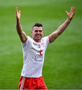 11 September 2021; Darren McCurry of Tyrone celebrates after the GAA Football All-Ireland Senior Championship Final match between Mayo and Tyrone at Croke Park in Dublin. Photo by Ray McManus/Sportsfile