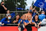 11 September 2021; Leinster supporters before the Vodafone Women’s Interprovincial Championship Round 3 match between Leinster and Munster at Energia Park in Dublin. Photo by Harry Murphy/Sportsfile