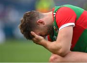 11 September 2021; Aidan O'Shea of Mayo after his side's defeat to Tyrone in the GAA Football All-Ireland Senior Championship Final match at Croke Park in Dublin. Photo by Seb Daly/Sportsfile