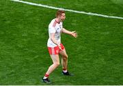 11 September 2021; Peter Harte of Tyrone encourages the Tyrone supporters near the end of the GAA Football All-Ireland Senior Championship Final match between Mayo and Tyrone at Croke Park in Dublin. Photo by Daire Brennan/Sportsfile