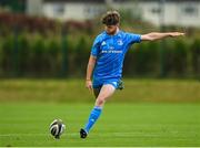 11 September 2021; Fionn O’Hara of Leinster during the Development Interprovincial match between Leinster XV and Ulster XV at the IRFU High Performance Centre, on the Sport Ireland Campus in Dublin. Photo by Seb Daly/Sportsfile