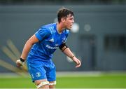 11 September 2021; Luke Callinan of Leinster during the Development Interprovincial match between Leinster XV and Ulster XV at the IRFU High Performance Centre, on the Sport Ireland Campus in Dublin. Photo by Seb Daly/Sportsfile