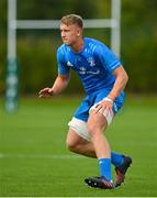 11 September 2021; Fionn McWey of Leinster during the Development Interprovincial match between Leinster XV and Ulster XV at the IRFU High Performance Centre, on the Sport Ireland Campus in Dublin. Photo by Seb Daly/Sportsfile