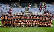 12 September 2021; Kilkenny team photo before the All-Ireland Intermediate Camogie Championship Final match between Antrim and Kilkenny at Croke Park in Dublin. Photo by Ben McShane/Sportsfile