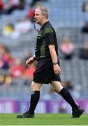 12 September 2021; Referee Conor Quinlan during the All-Ireland Intermediate Camogie Championship Final match between Antrim and Kilkenny at Croke Park in Dublin. Photo by Piaras Ó Mídheach/Sportsfile