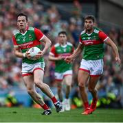 11 September 2021; Stephen Coen of Mayo during the GAA Football All-Ireland Senior Championship Final match between Mayo and Tyrone at Croke Park in Dublin. Photo by David Fitzgerald/Sportsfile