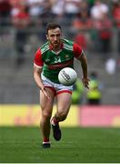 11 September 2021; Darren Coen of Mayo during the GAA Football All-Ireland Senior Championship Final match between Mayo and Tyrone at Croke Park in Dublin. Photo by David Fitzgerald/Sportsfile