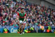 11 September 2021; Lee Keegan of Mayo during the GAA Football All-Ireland Senior Championship Final match between Mayo and Tyrone at Croke Park in Dublin. Photo by David Fitzgerald/Sportsfile