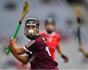 12 September 2021; Aoife Donoghue of Galway during the All-Ireland Senior Camogie Championship Final match between Cork and Galway at Croke Park in Dublin. Photo by Piaras Ó Mídheach/Sportsfile