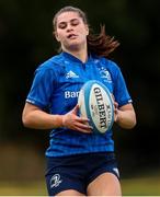 11 September 2021; Victoria Elmes-Kinlan of Leinster before the PwC U18 Women’s Interprovincial Championship Round 3 match between Leinster and Munster at MU Barnhall in Leixlip, Kildare. Photo by Michael P Ryan/Sportsfile