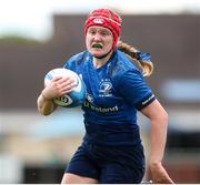 11 September 2021; Aoife Wafer of Leinster during the PwC U18 Women’s Interprovincial Championship Round 3 match between Leinster and Munster at MU Barnhall in Leixlip, Kildare. Photo by Michael P Ryan/Sportsfile