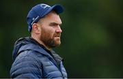 12 September 2021; Leinster forrwards coach Rob Sweeney during the PwC U18 Men’s Interprovincial Championship Round 2 match between Leinster and Munster at MU Barnhall in Leixlip, Kildare. Photo by Brendan Moran/Sportsfile