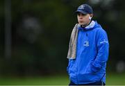 12 September 2021; Leinster strength & conditioning coach Luke O'Dea before the PwC U18 Men’s Interprovincial Championship Round 2 match between Leinster and Munster at MU Barnhall in Leixlip, Kildare. Photo by Brendan Moran/Sportsfile