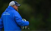 12 September 2021; Leinster head coach Andy Skehan before the PwC U18 Men’s Interprovincial Championship Round 2 match between Leinster and Munster at MU Barnhall in Leixlip, Kildare. Photo by Brendan Moran/Sportsfile