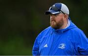 12 September 2021; Leinster head coach Andy Skehan before the PwC U18 Men’s Interprovincial Championship Round 2 match between Leinster and Munster at MU Barnhall in Leixlip, Kildare. Photo by Brendan Moran/Sportsfile