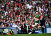 11 September 2021; Patrick Durcan of Mayo during the GAA Football All-Ireland Senior Championship Final match between Mayo and Tyrone at Croke Park in Dublin. Photo by David Fitzgerald/Sportsfile