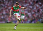 11 September 2021; Patrick Durcan of Mayo during the GAA Football All-Ireland Senior Championship Final match between Mayo and Tyrone at Croke Park in Dublin. Photo by Ray McManus/Sportsfile