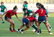 13 September 2021; Lindsay Peat of Ireland in action during the Rugby World Cup 2022 Europe Qualifying Tournament match between Spain and Ireland at Stadio Sergio Lanfranchi in Parma, Italy. Photo by Roberto Bregani/Sportsfile