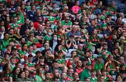 11 September 2021; Mayo supporters during the GAA Football All-Ireland Senior Championship Final match between Mayo and Tyrone at Croke Park in Dublin. Photo by Piaras Ó Mídheach/Sportsfile