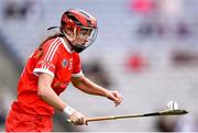 12 September 2021; Katrina Mackey of Cork during the All-Ireland Senior Camogie Championship Final match between Cork and Galway at Croke Park in Dublin. Photo by Piaras Ó Mídheach/Sportsfile