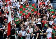 11 September 2021; Supporters during the GAA Football All-Ireland Senior Championship Final match between Mayo and Tyrone at Croke Park in Dublin. Photo by Piaras Ó Mídheach/Sportsfile