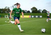 14 September 2021; Emily Whelan during a Republic of Ireland training session at the FAI National Training Centre in Abbotstown, Dublin. Photo by Stephen McCarthy/Sportsfile
