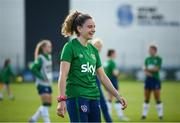 14 September 2021; Leanne Kiernan during a Republic of Ireland training session at the FAI National Training Centre in Abbotstown, Dublin. Photo by Stephen McCarthy/Sportsfile