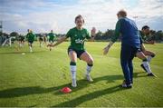 14 September 2021; Emily Whelan during a Republic of Ireland training session at the FAI National Training Centre in Abbotstown, Dublin. Photo by Stephen McCarthy/Sportsfile