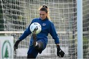 14 September 2021; Goalkeeper Amanda Budden during a Republic of Ireland training session at the FAI National Training Centre in Abbotstown, Dublin. Photo by Stephen McCarthy/Sportsfile