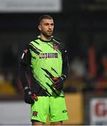 14 September 2021; Dundalk goalkeeper Alessio Abibi during the SSE Airtricity League Premier Division match between Sligo Rovers and Dundalk at The Showgrounds in Sligo. Photo by Seb Daly/Sportsfile