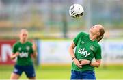 15 September 2021; Ruesha Littlejohn during a Republic of Ireland training session at the FAI National Training Centre in Abbotstown, Dublin. Photo by Stephen McCarthy/Sportsfile