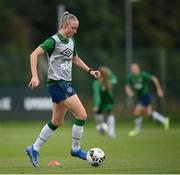 15 September 2021; Louise Quinn during a Republic of Ireland training session at the FAI National Training Centre in Abbotstown, Dublin. Photo by Stephen McCarthy/Sportsfile