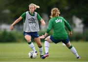 15 September 2021; Diane Caldwell during a Republic of Ireland training session at the FAI National Training Centre in Abbotstown, Dublin. Photo by Stephen McCarthy/Sportsfile