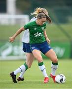 15 September 2021; Katie McCabe is tackled by Claire Walsh during a Republic of Ireland training session at the FAI National Training Centre in Abbotstown, Dublin. Photo by Stephen McCarthy/Sportsfile