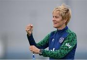 15 September 2021; Manager Vera Pauw during a Republic of Ireland training session at the FAI National Training Centre in Abbotstown, Dublin. Photo by Stephen McCarthy/Sportsfile