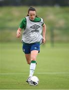 15 September 2021; Áine O'Gorman during a Republic of Ireland training session at the FAI National Training Centre in Abbotstown, Dublin. Photo by Stephen McCarthy/Sportsfile