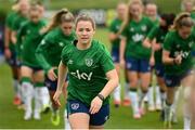 15 September 2021; Emily Whelan during a Republic of Ireland training session at the FAI National Training Centre in Abbotstown, Dublin. Photo by Stephen McCarthy/Sportsfile