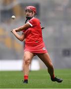 12 September 2021; Fiona Keating of Cork during the All-Ireland Senior Camogie Championship Final match between Cork and Galway at Croke Park in Dublin. Photo by Ben McShane/Sportsfile