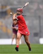 12 September 2021; Fiona Keating of Cork during the All-Ireland Senior Camogie Championship Final match between Cork and Galway at Croke Park in Dublin. Photo by Ben McShane/Sportsfile